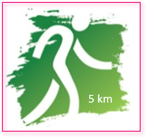 Logo Walk for the Roses 5 KM